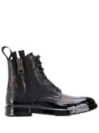 Dolce & Gabbana Lace-up Ankle Boots - Black