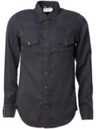 Saint Laurent Classic Western Shirt - Blue