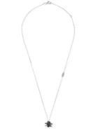 Christian Koban 'skull' Diamond Necklace - Black