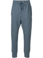 Helmut Lang Pocket Flap Track Pants, Men's, Size: Large, Grey, Cotton/polyamide