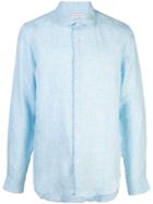 Orlebar Brown Classic Collar Button Shirt - Blue