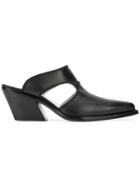 Givenchy Pointed Toe Mules - Black