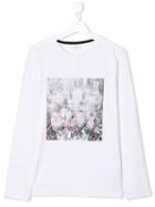Boss Kids Teen City Print Sweatshirt - White