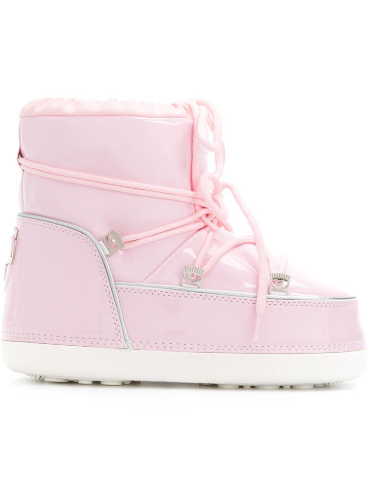 Chiara Ferragni Moon Boots - Pink & Purple