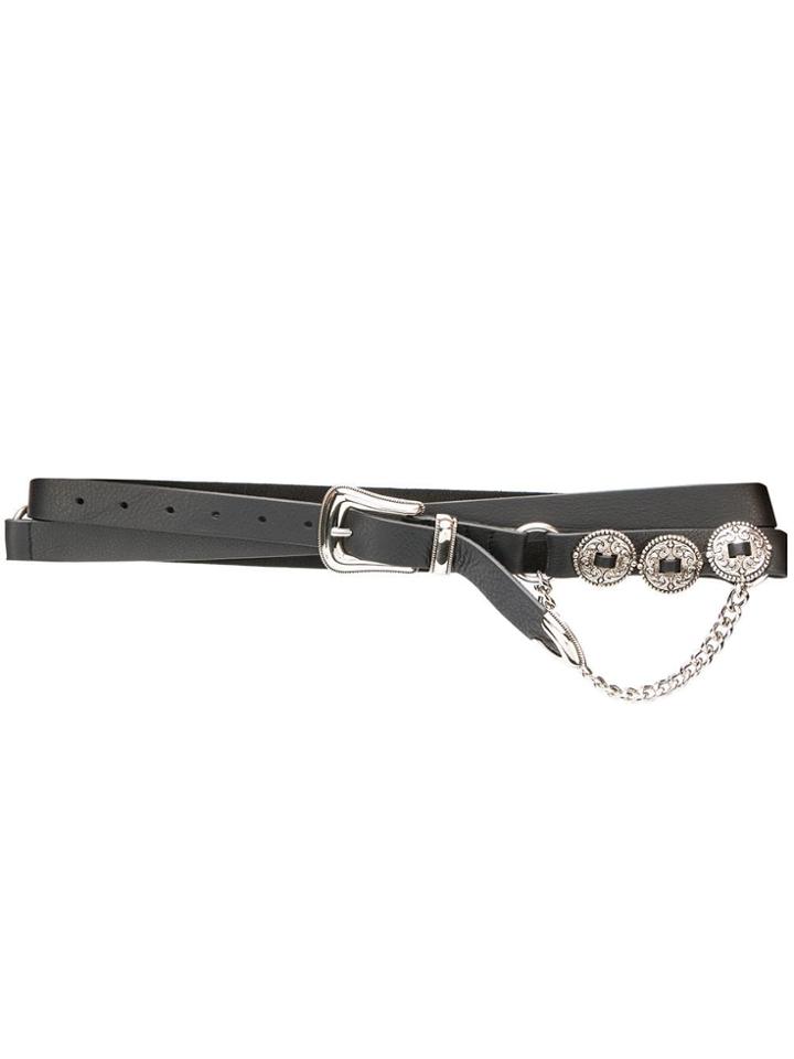 B-low The Belt B-low The Belt Bw170919le Black Silver