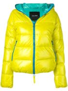 Duvetica Hooded Puffer Jacket - Yellow