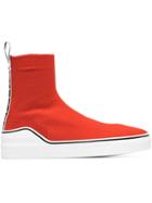 Givenchy Giv Georgev Flt Strtch Ht Sck - Red