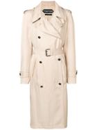 Tom Ford Belted Trench Coat - Neutrals