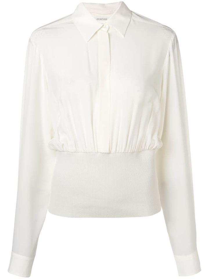 Sportmax Fitted Shirt - White