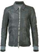Guidi - Aviator Jacket - Men - Horse Leather - 48, Grey, Horse Leather