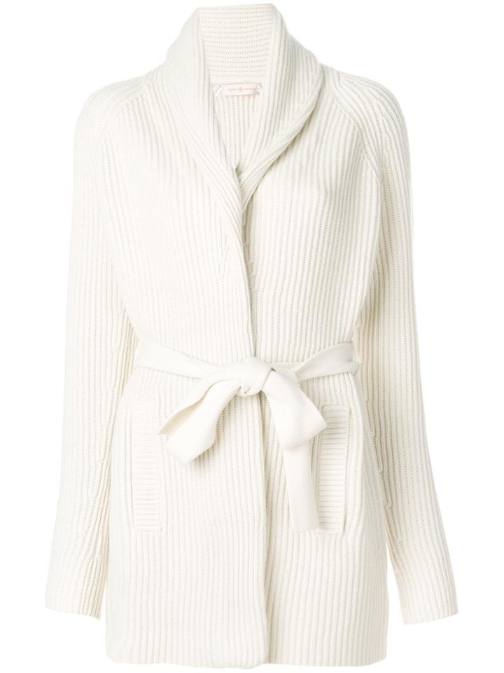Tory Burch Noah Cardigan - White