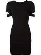 Alexander Wang Slit Sleeve Knit Dress