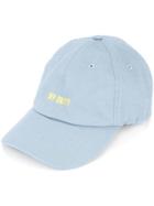 Off Duty Embroidered Logo Cap - Blue