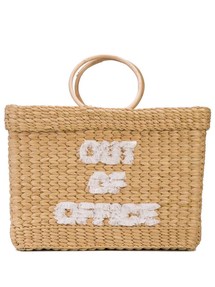 Poolside Lizzy Tote - Brown