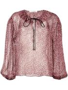Philosophy Di Lorenzo Serafini Leo Printed Blouse - Red