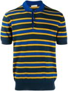 Etro Striped Polo Shirt - Blue