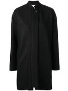 Harris Wharf London Oversized Single-breasted Coat - Black