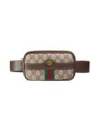 Gucci Ophidia Gg Supreme Belted Iphone Case - Nude & Neutrals