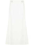 Gabriela Hearst A-line Midi Skirt - White