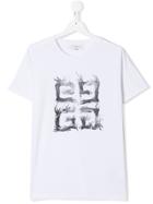 Givenchy Kids Teen Graphic Print T-shirt - White