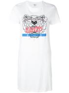 Kenzo Hyper Tiger T-shirt Dress - White