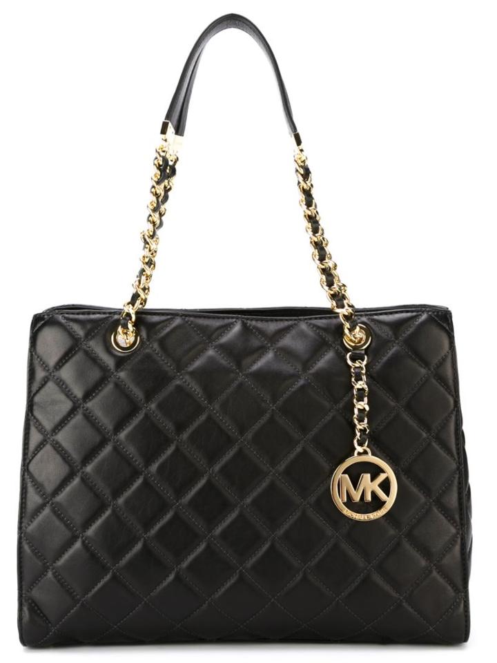 Michael Michael Kors Quilted Tote, Women's, Black