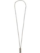 Tobias Wistisen Diamond Embellished Necklace - Metallic