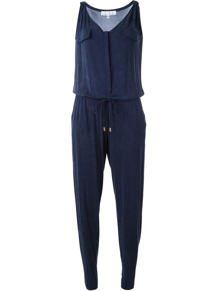 Heidi Klein Classic Jumpsuit, Women's, Size: S, Blue, Spandex/elastane/cupro