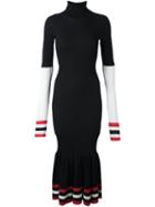 Circus Hotel Contrast Stripe Trims Dress