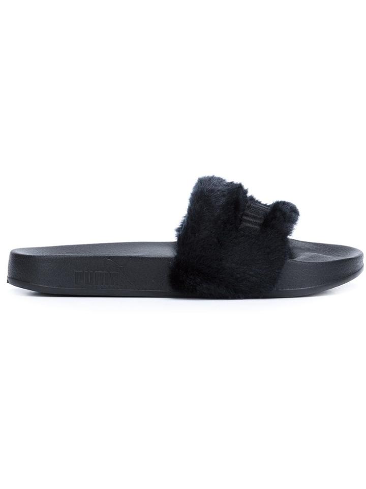Fenty X Puma Fenty Puma X Rihanna Slides - Black