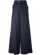 Alix Flared Pinstripe Trousers