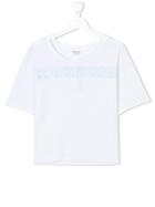 Kenzo Kids Teen Logo Print T-shirt - White