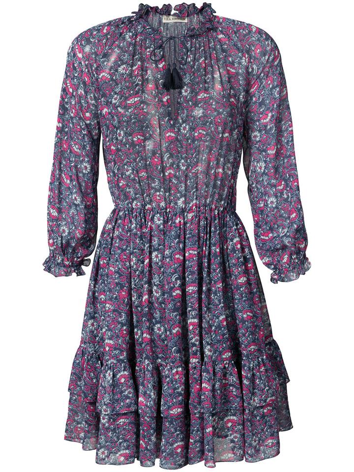 Ulla Johnson - Ollie Dress - Women - Silk/polyester - 2, Blue, Silk/polyester