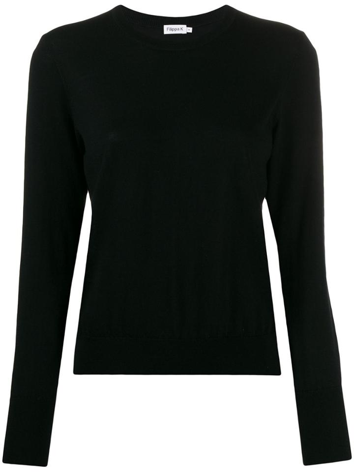 Filippa-k Crew Neck Jumper - Black