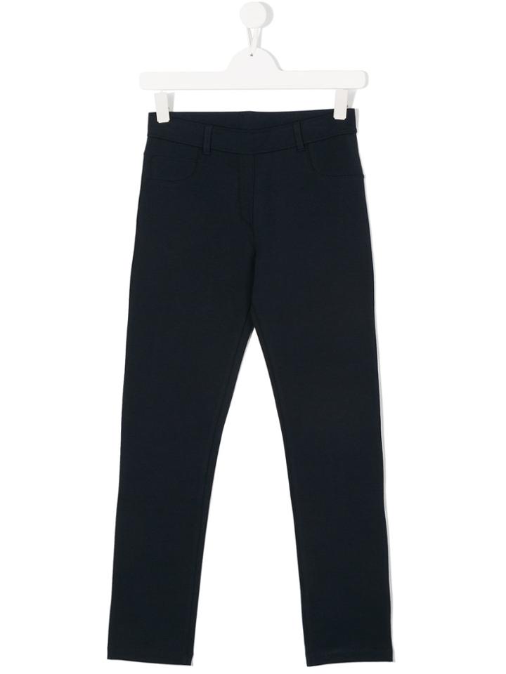 Moncler Fitted Ski Trousers - Blue
