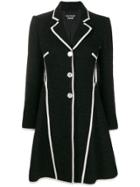 Boutique Moschino Textured Tweed Jacket - Black