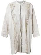Martha Medeiros - Letícia Beach Dress - Women - Silk/linen/flax/modal - M, White, Silk/linen/flax/modal