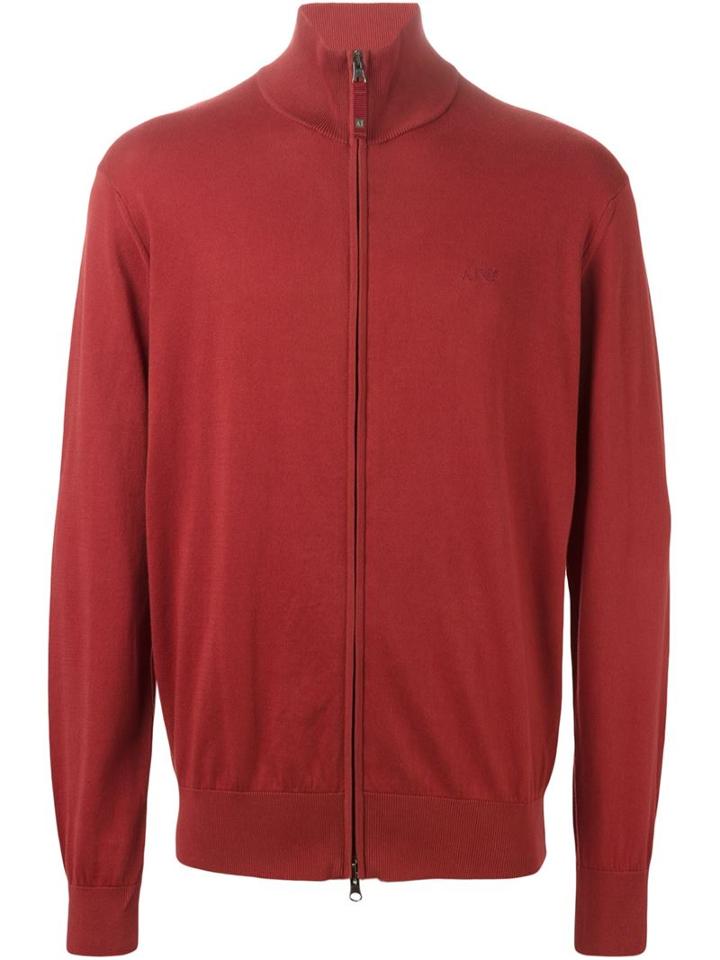 Armani Jeans Zipped Cardigan