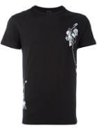 Marc Jacobs Safety Pin Charm Print T-shirt, Men's, Size: Xl, Black, Cotton