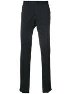 Z Zegna Slim Fit Tailored Trousers - Blue