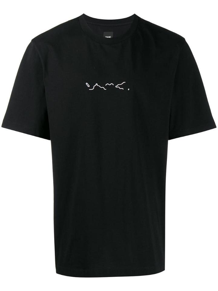 Oamc Foulard Patch T-shirt - Black
