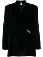 Paco Rabanne Pre-owned Wrap Jacket - Black