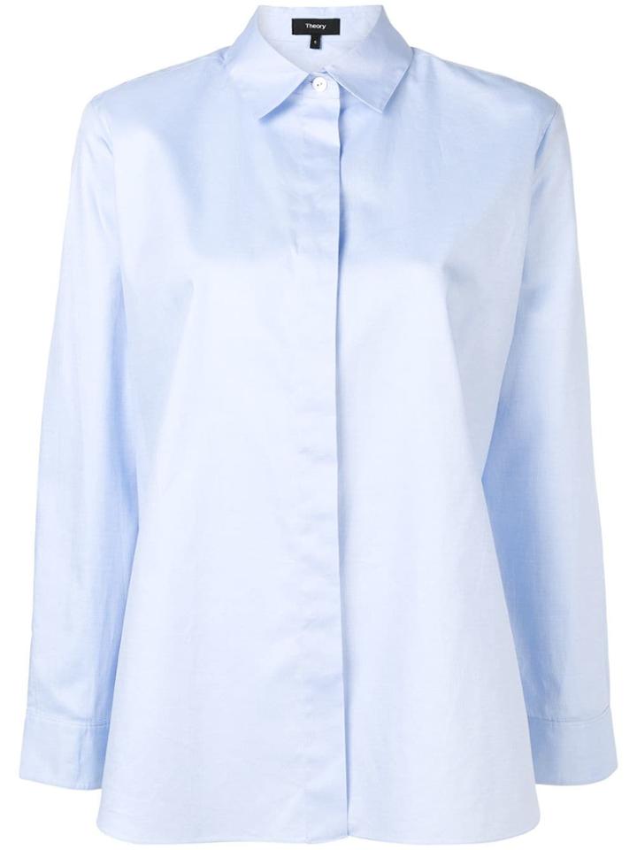 Theory Classic Shirt - Blue