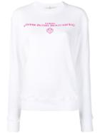 Golden Goose Deluxe Brand Upside-down Logo Sweatshirt - White