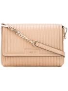 Donna Karan - Quilted Crossbody Bag - Women - Lamb Skin - One Size, Nude/neutrals, Lamb Skin