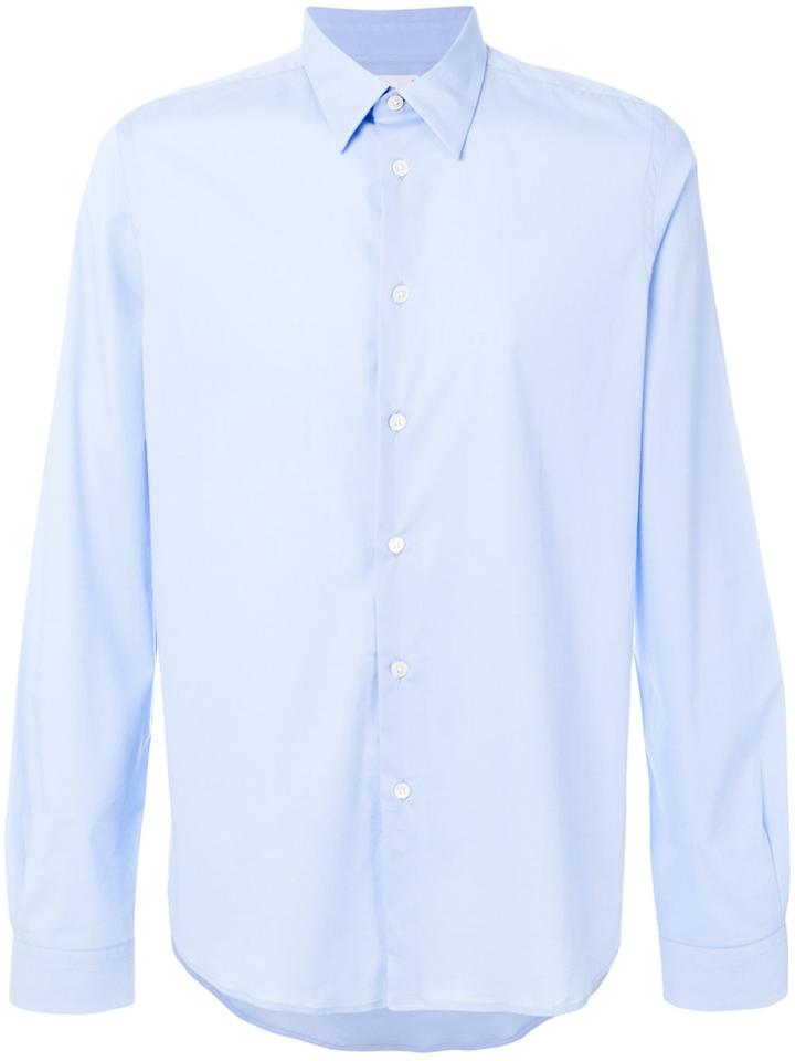 Ps By Paul Smith Classic Fitted Shirt - Blue