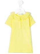 Knot - Frill Polo - Kids - Cotton - 4 Yrs, Yellow/orange