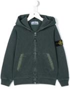 Stone Island Kids Classic Hoodie, Boy's, Size: 8 Yrs, Green