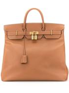 Hermès Pre-owned Haut A Courroies 45 Tote - Brown