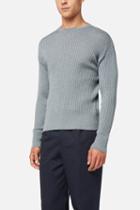 Ami Alexandre Mattiussi - Oversized Crew Neck Sweater - Men - Wool - Xs, Grey, Wool